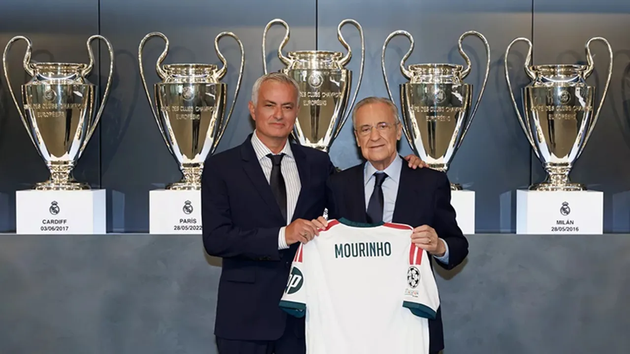 Florentino Perez Akhirnya Resmi Perkenalkan Jose Mourinho