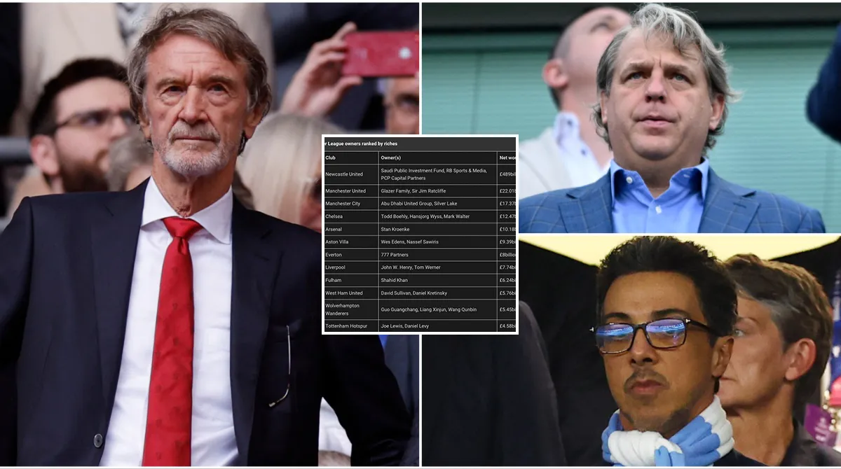 Kekayaan Pemilik Klub Premier League Terungkap