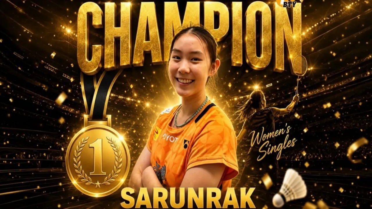 Sarunrak Vitidsarn Kampiun Malaysia International Challenge 2026
