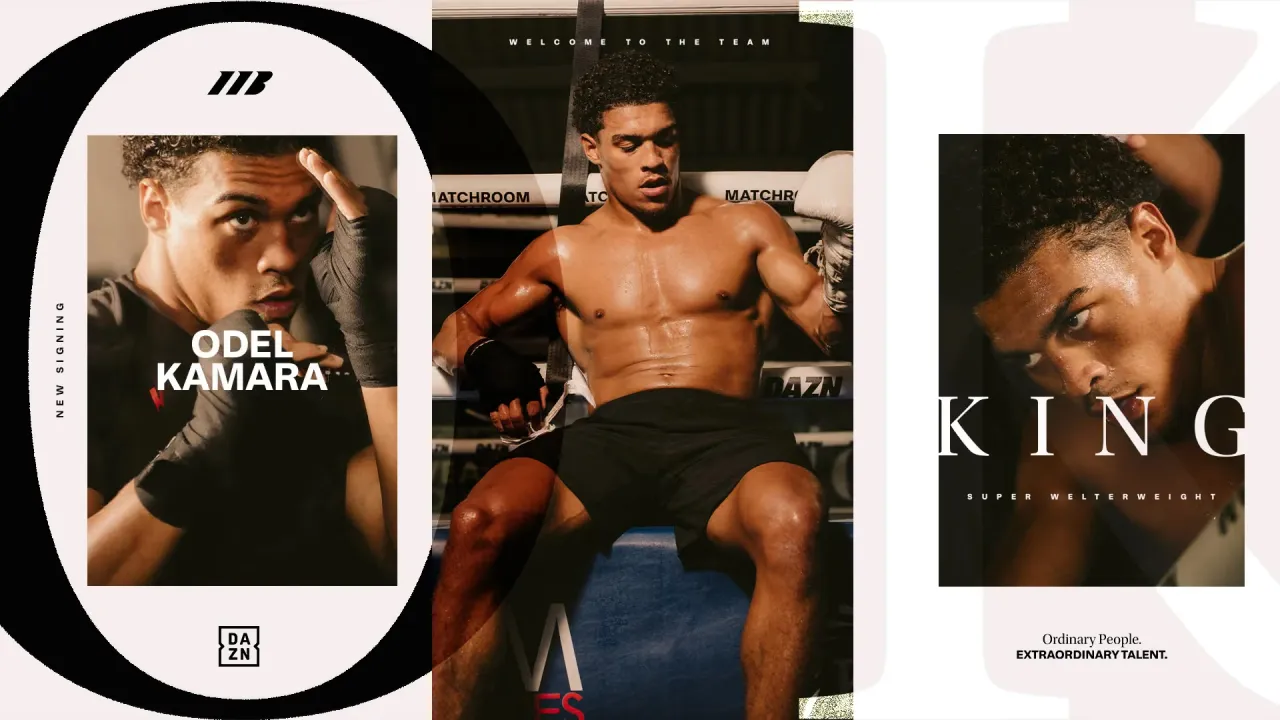 Odel Kamara kini menjadi salah satu prospek muda yang diproyeksikan Matchroom untuk berkembang menjadi nama besar dalam tinju Inggris. (Foto: Fight TV)