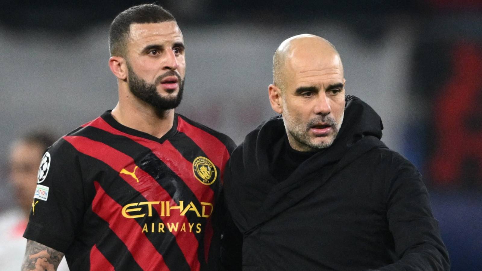 Video Ricuh Ruang Ganti Pep Guardiola dengan Kyle Walker Viral