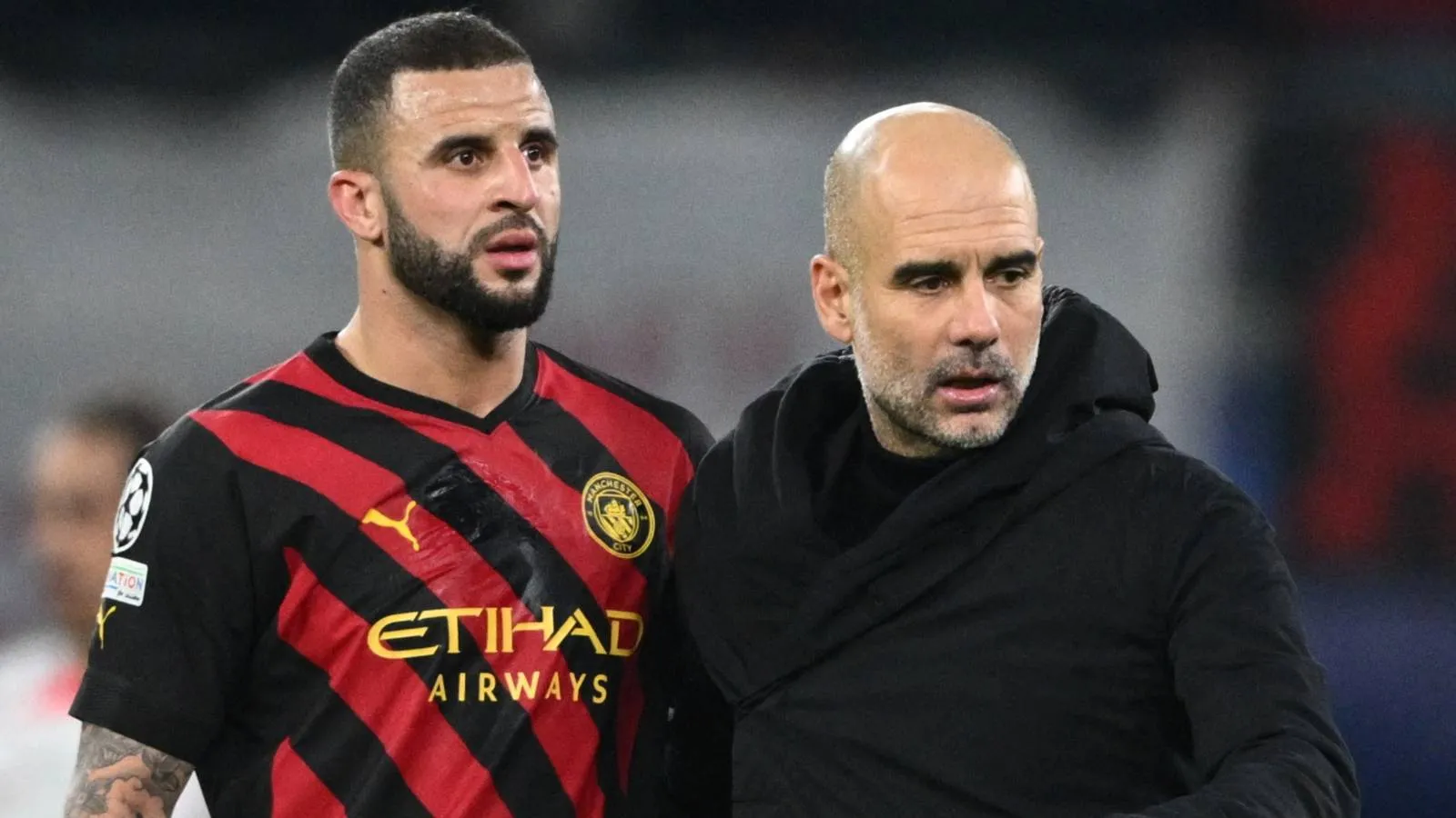 Video Ricuh Ruang Ganti Pep Guardiola dengan Kyle Walker Viral