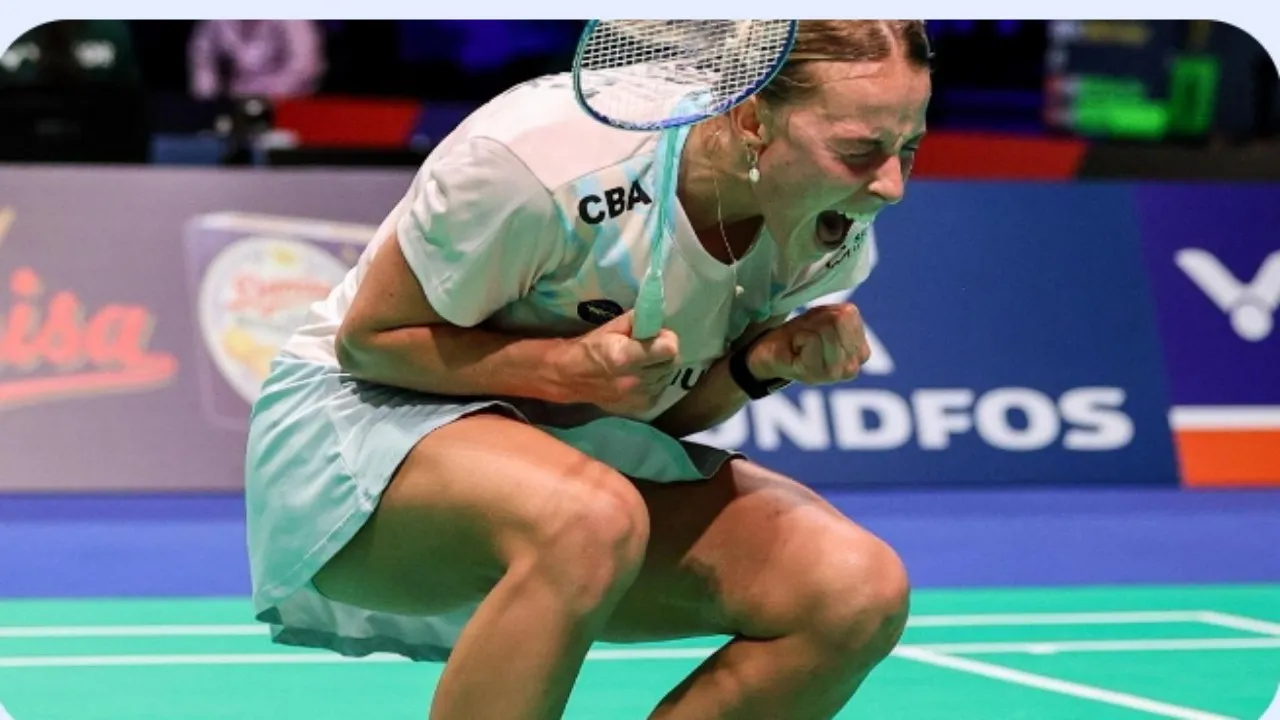 Kejuaraan Dunia 2026: Mia Blichfeldt Singkirkan Supanida Katethong