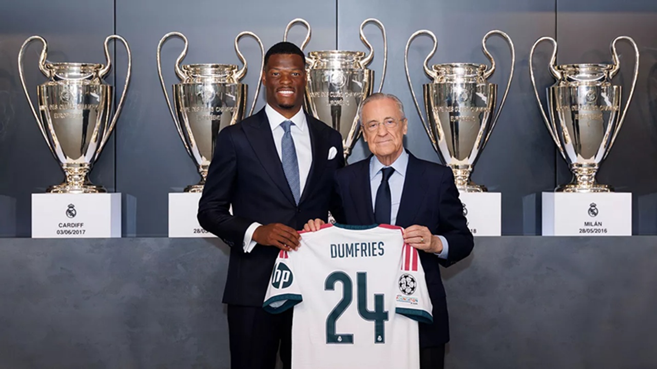 Denzel Dumfries Bangga Bisa Perkuat Real Madrid