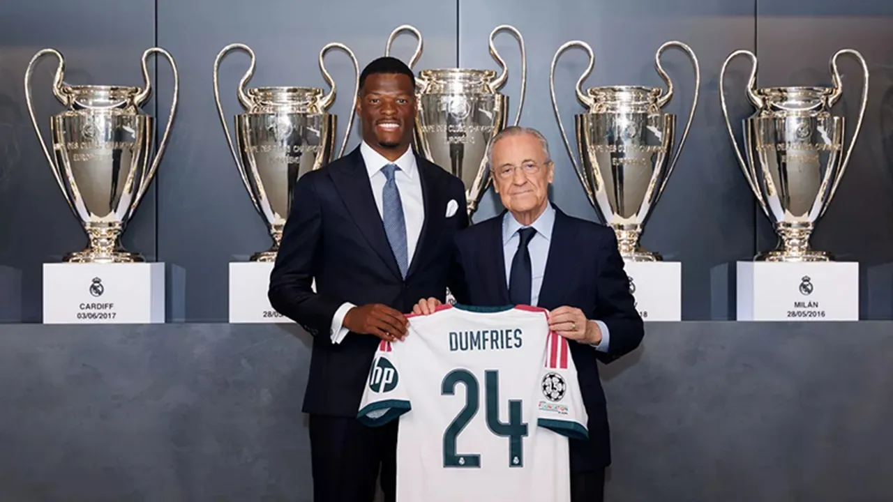 Denzel Dumfries Bangga Bisa Perkuat Real Madrid
