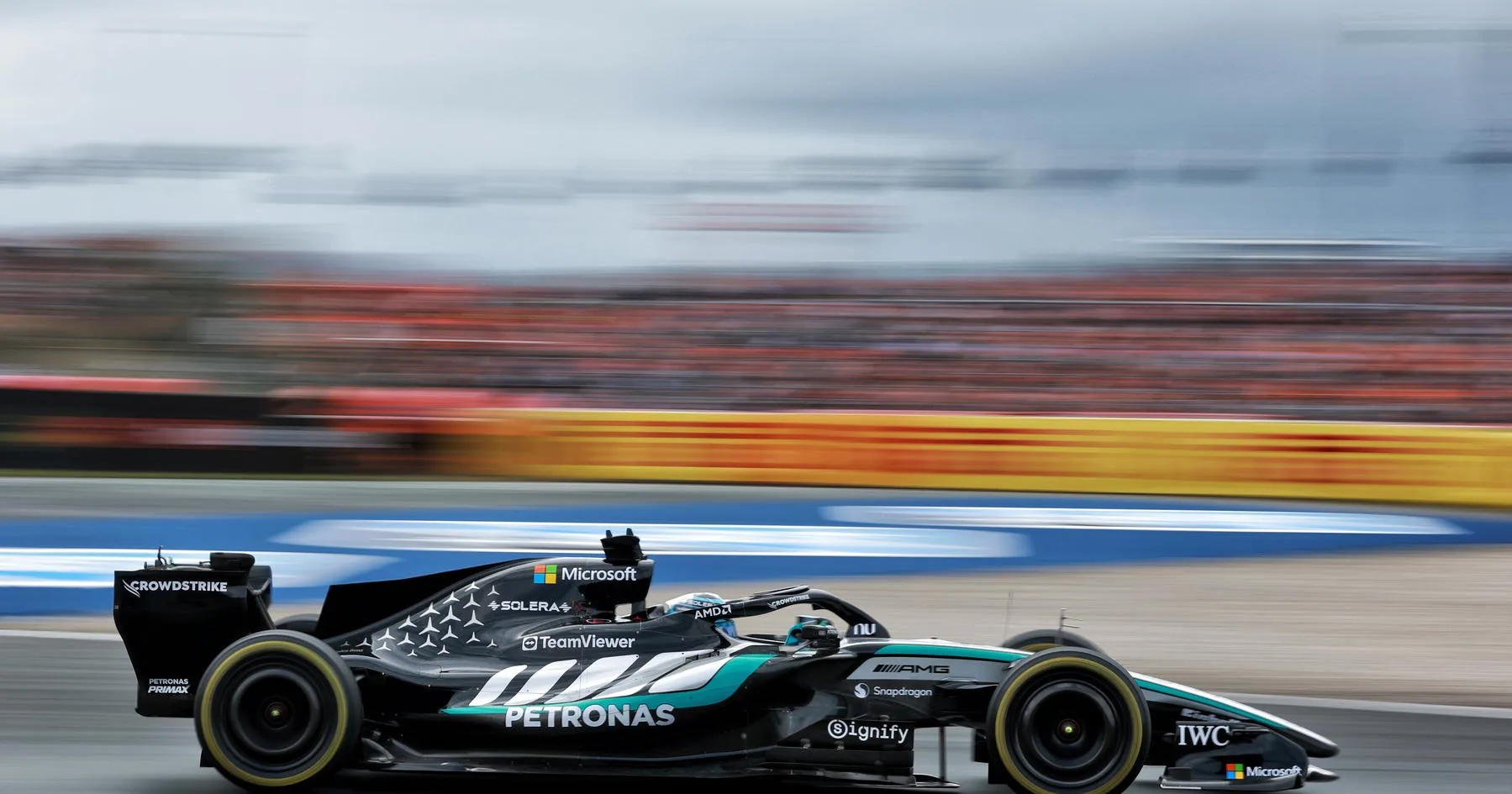 George Russell Kejutkan Zandvoort, Awali Kebangkitan Balapan - sumber: (racingnews365)