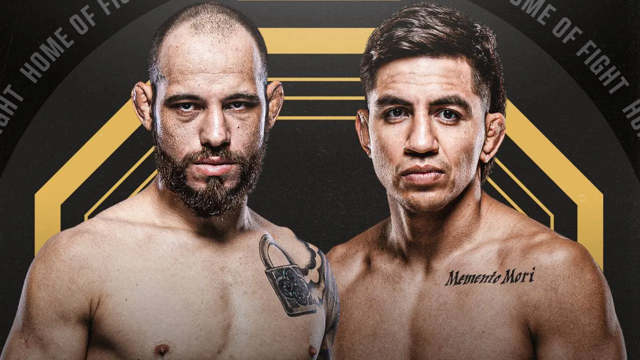 Jean Silva (kiri) dan Jose Delgado. (Foto: Fight TV)