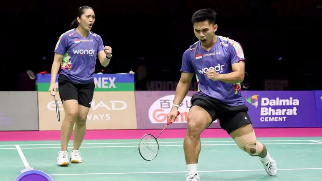 Sikat Taiwan, Amri-Nita Tembus Semifinal Kejuaraan Dunia 2026