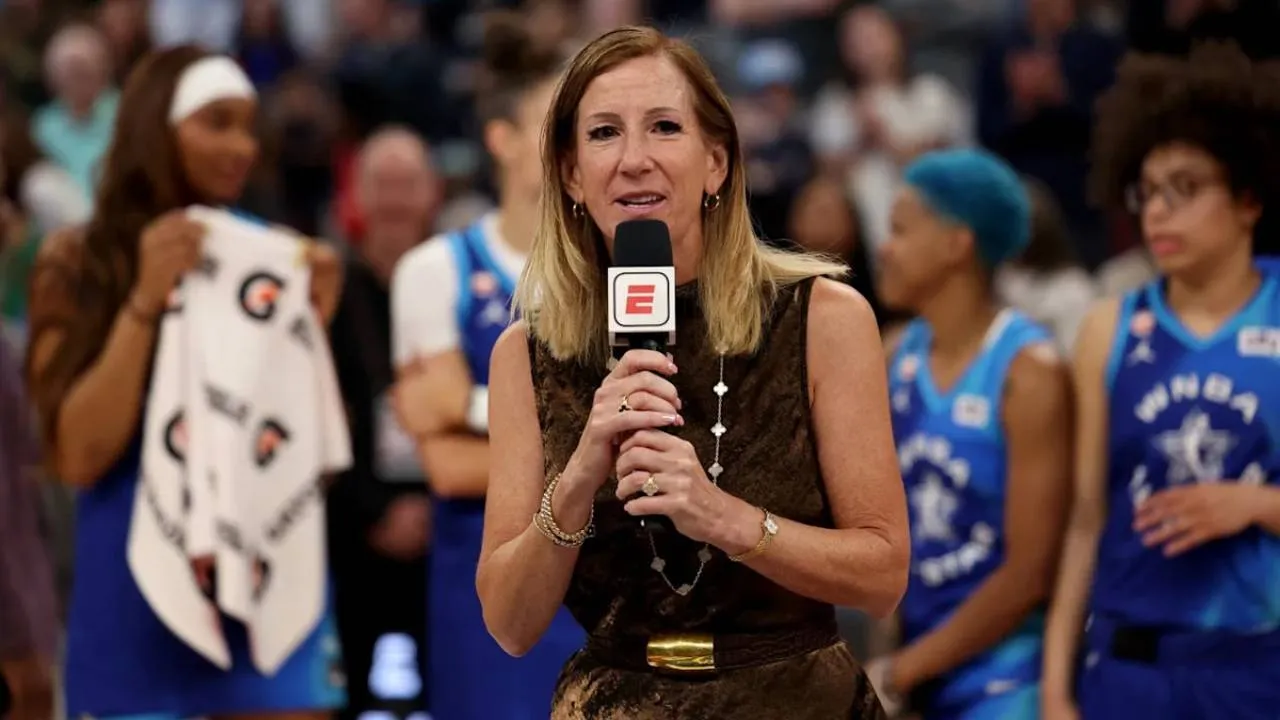 Cathy Engelbert mengatakan WNBA kini menjadi pusat perdebatan politik yang melibatkan orang-orang yang menurutnya tidak memiliki hubungan dengan liga tersebut. (Foto: AP)