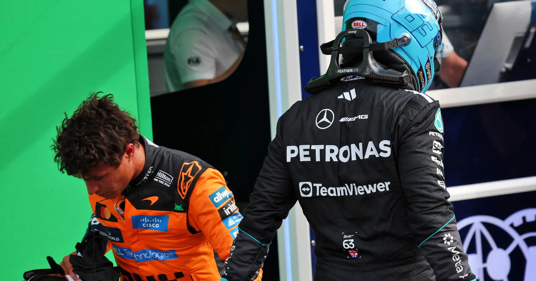 Lando Norris Ungkap Faktor Kekalahan Tipis dari George Russell - sumber: (racingnews365)