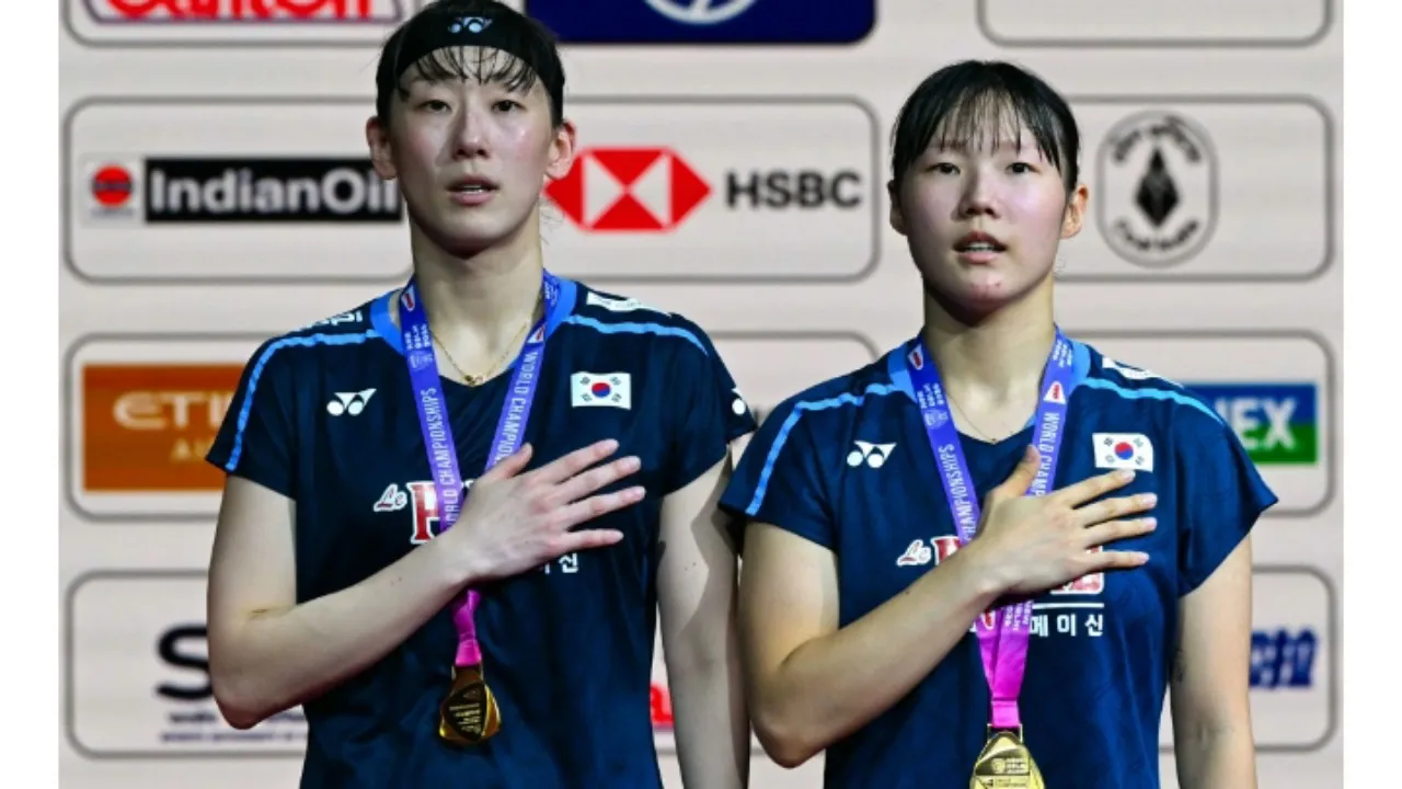 Baek Ha Na-Lee So Hee Kampiun Ganda Putri Kejuaraan Dunia 2026