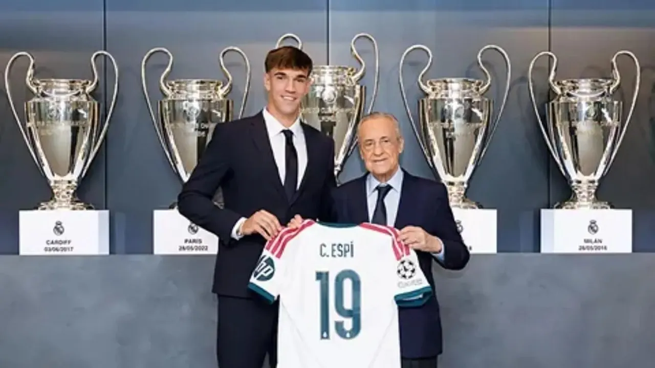 Carlos Espí Akhirnya Resmi Diperkenalkan Real Madrid