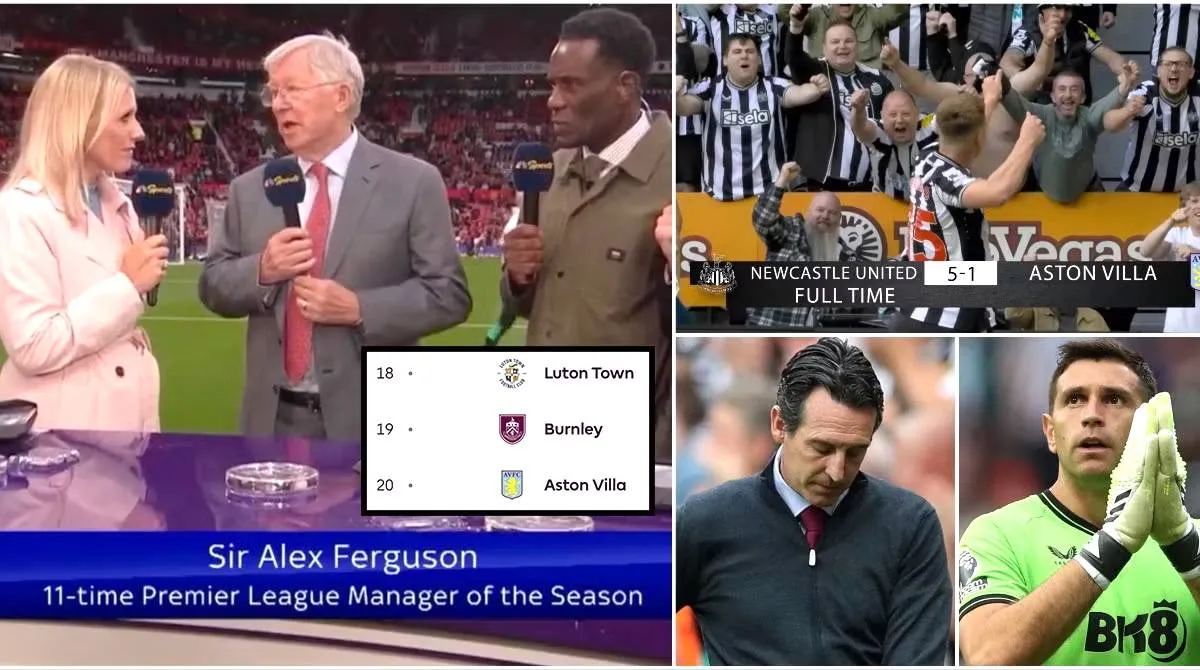 Ferguson Soroti Kelemahan Aston Villa Usai Dibantai Newcastle 5-1 - sumber: (givemesport)