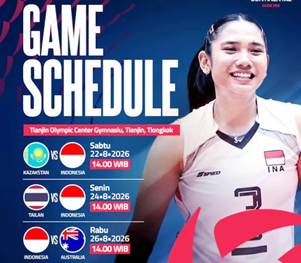 Indonesia Siap Hadapi Thailand di Laga Kedua AVC 2026, Kejar Kemenangan 2 - sumber: (blokbojonegoro)