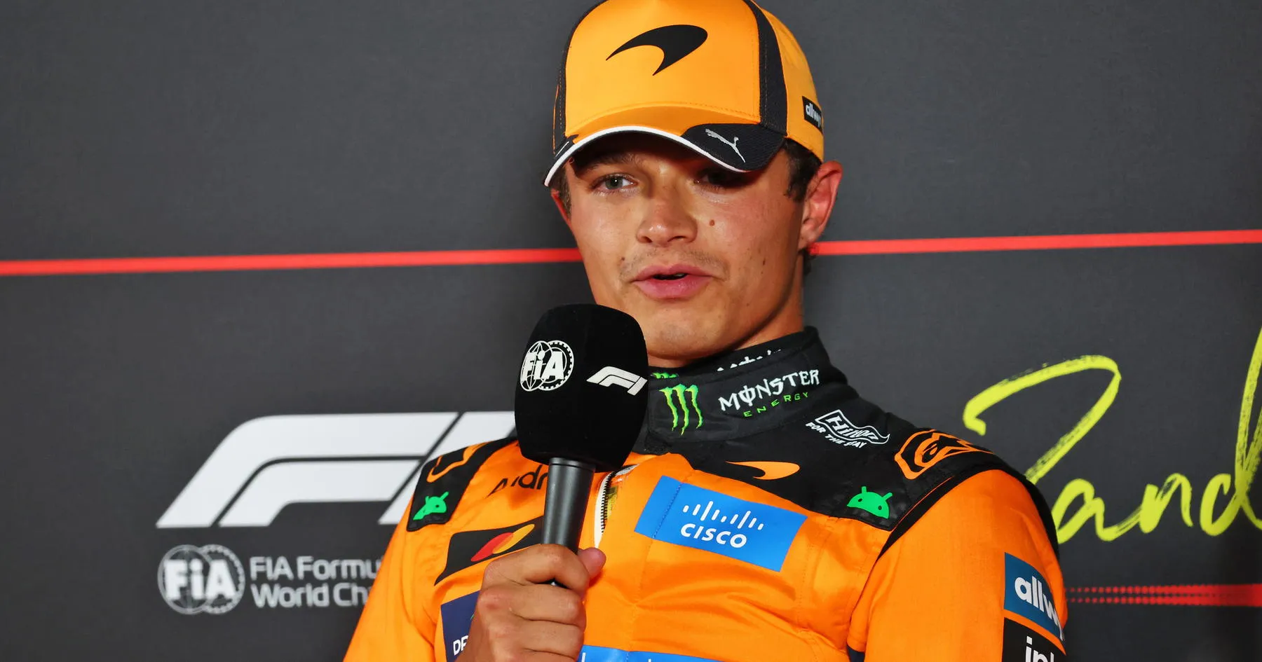 Lando Norris Bercanda Tentang Keberanian Raih Pole di GP Belanda - sumber: (racingnews365)