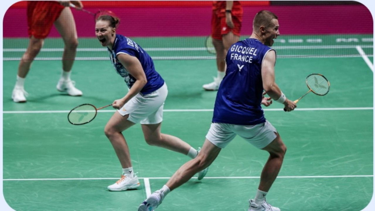 Thom Gicquel-Delphine Delrue Sabet Medali Emas Kejuaraan Dunia 2026