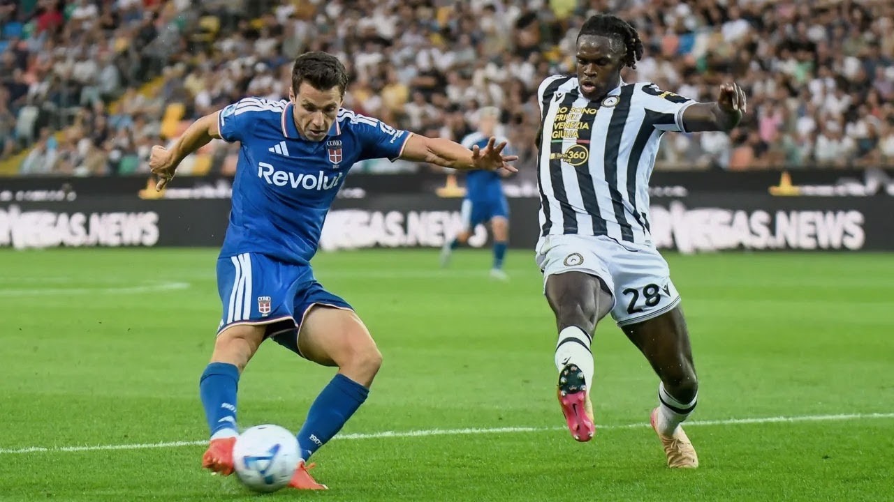 Udinese vs Como Berakhir Imbang 1-1 di Laga Pembuka Serie A
