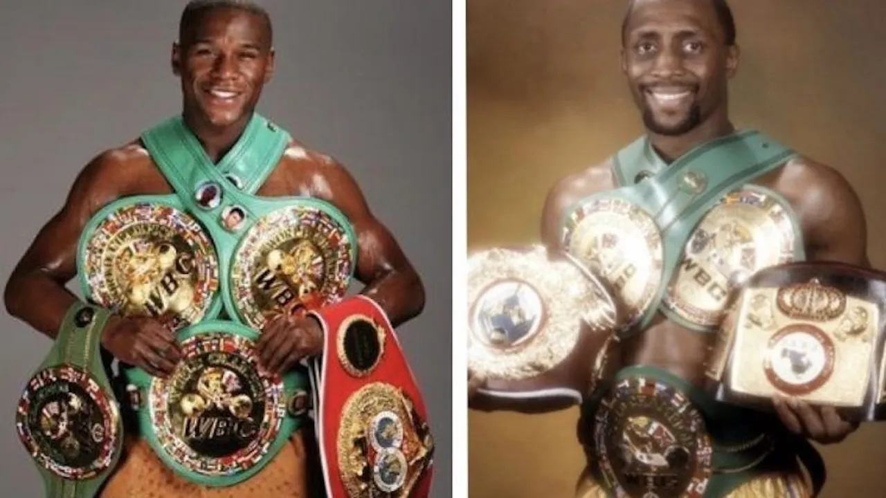 Thomas Hearns, Floyd Mayweather Jr