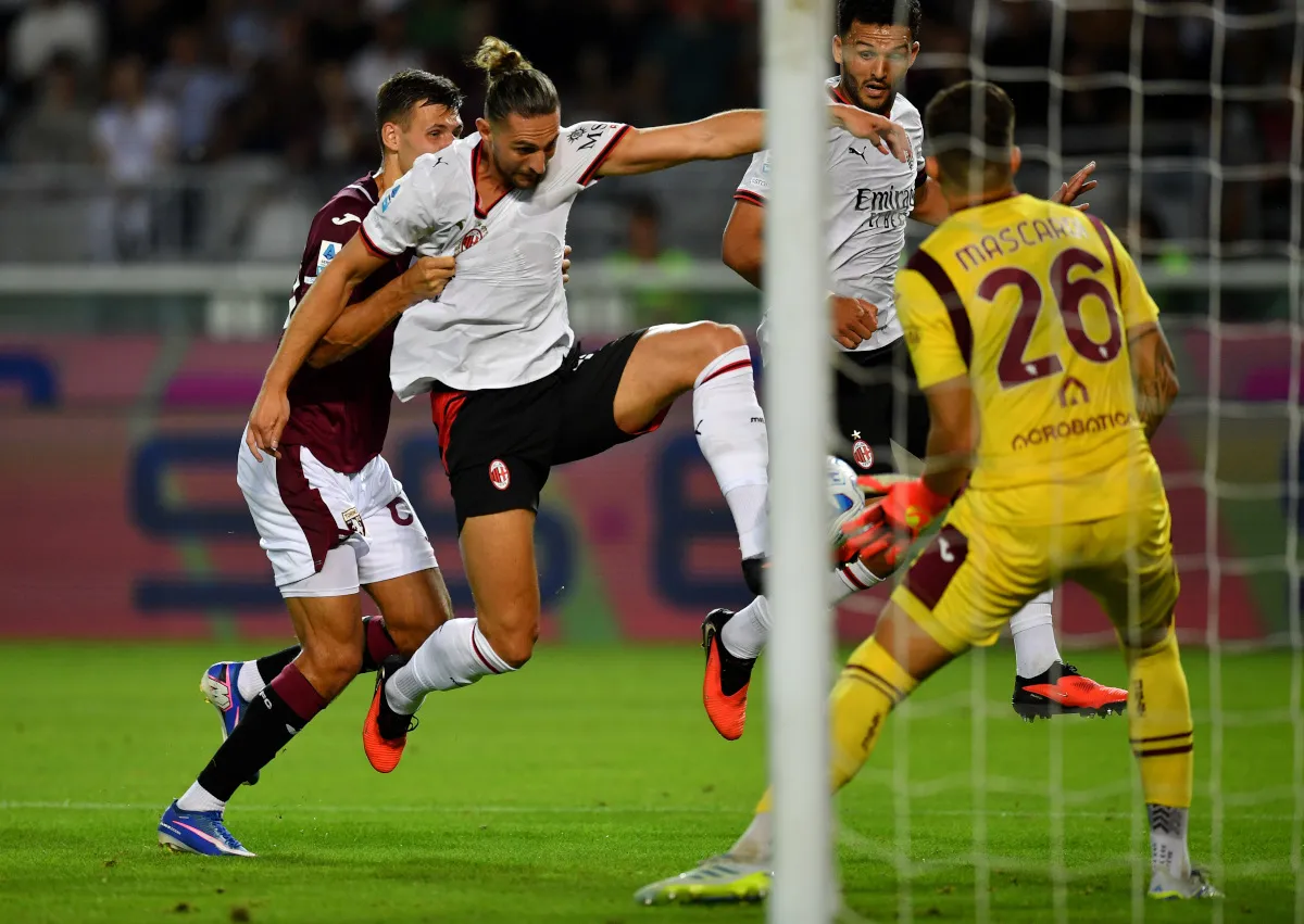 Gol Penentu Rabiot Bawa Milan Taklukkan Torino di Serie A
