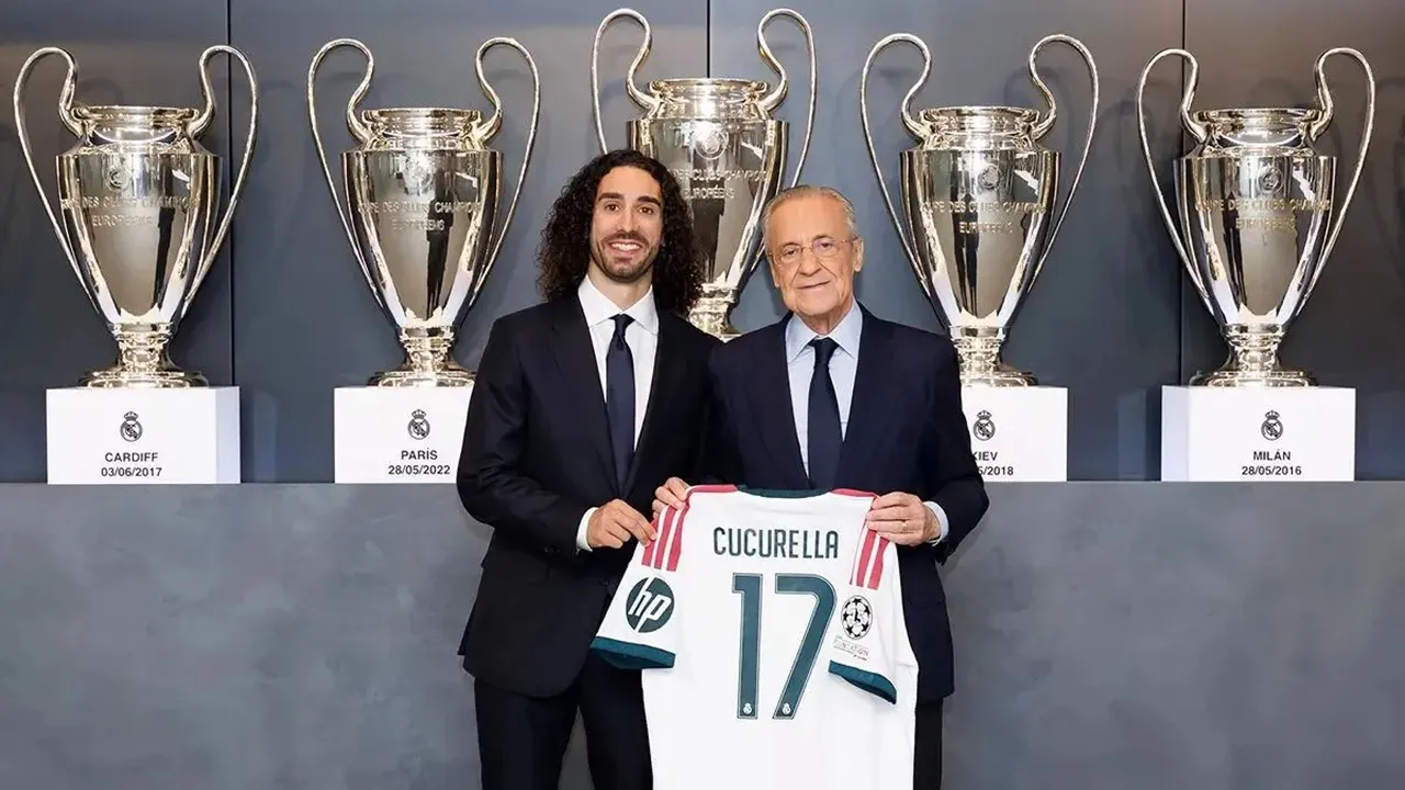 Marc Cucurella Resmi Diperkenalkan Real Madrid