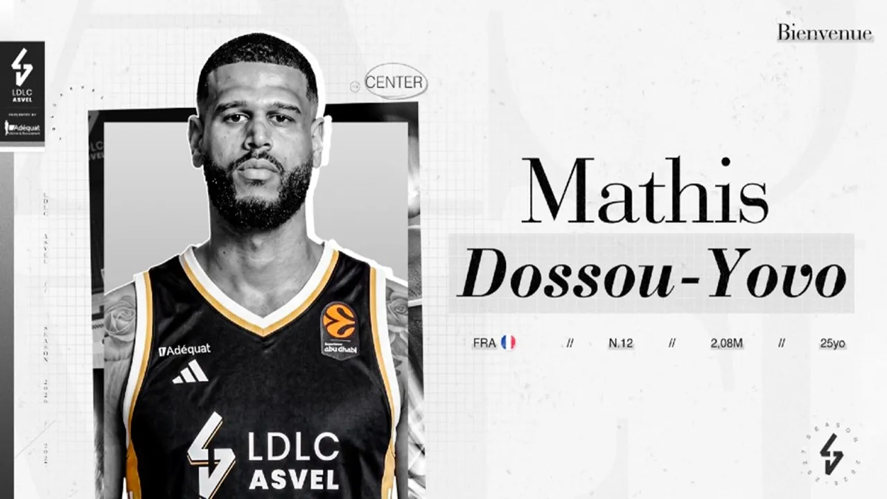 Mathis Dossou-Yovo Menambah Kekuatan ASVEL Villeurbanne