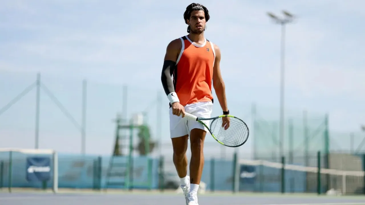 Pandangan Emosional Carlos Alcaraz Usai Latihan Jelang US Open