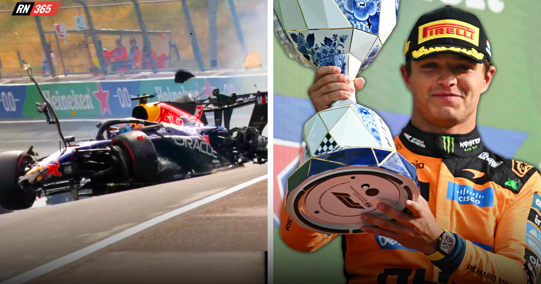 Verstappen Alami Kecelakaan, Norris Pertahankan Gelar