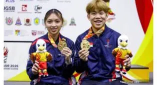 Aaron Tai-Noraqilah Maisarah Pertahankan Gelar Sukma Games