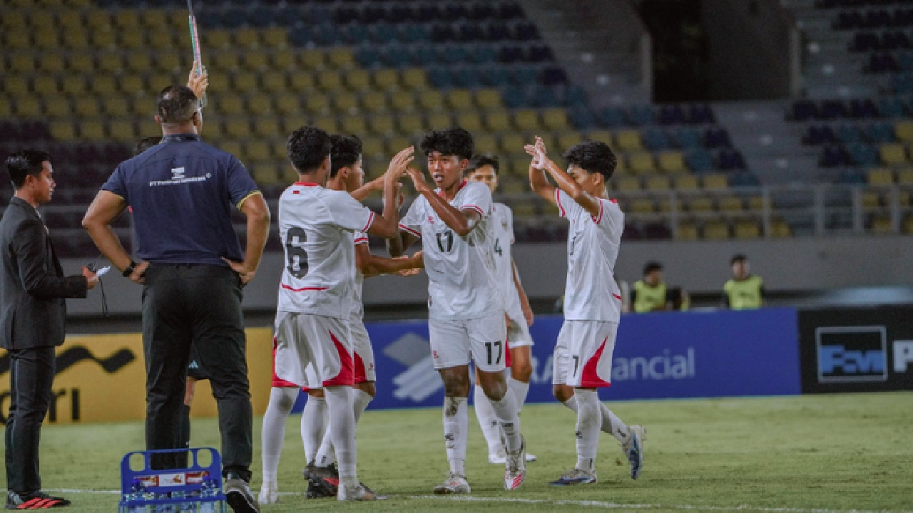 Hujan Gol di Stadion Pakansari, Timnas Indonesia U-17 Tekuk Uzbekistan 6-4