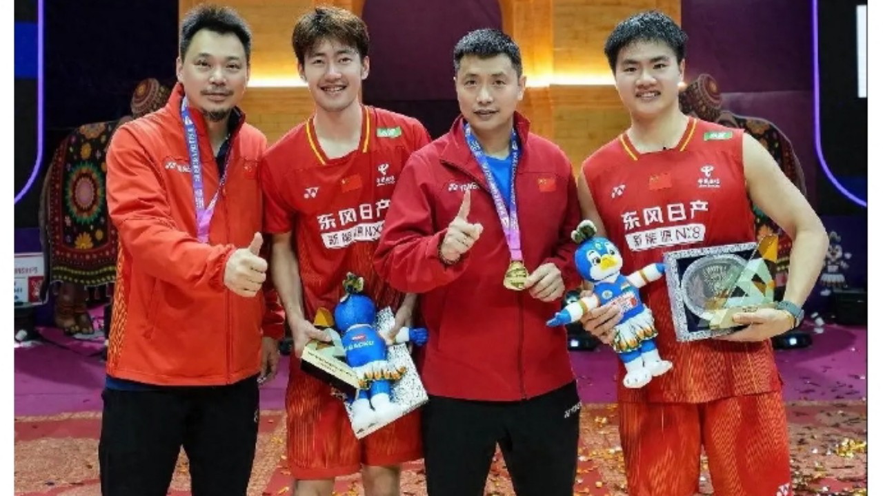 Liang Weikeng-Wang Chang Ganda Putra China Pertama Juara Dunia Sejak 8 Tahun
