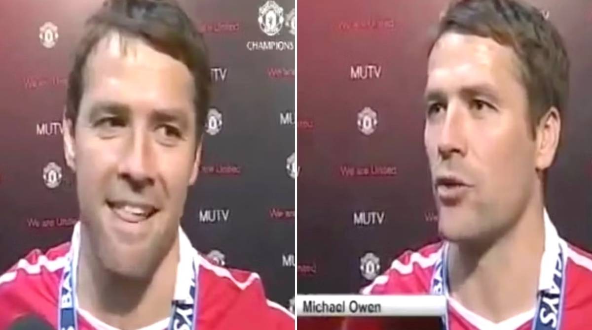 Michael Owen Kenang Kemenangan Liga Inggris 2011 Bersama Man United