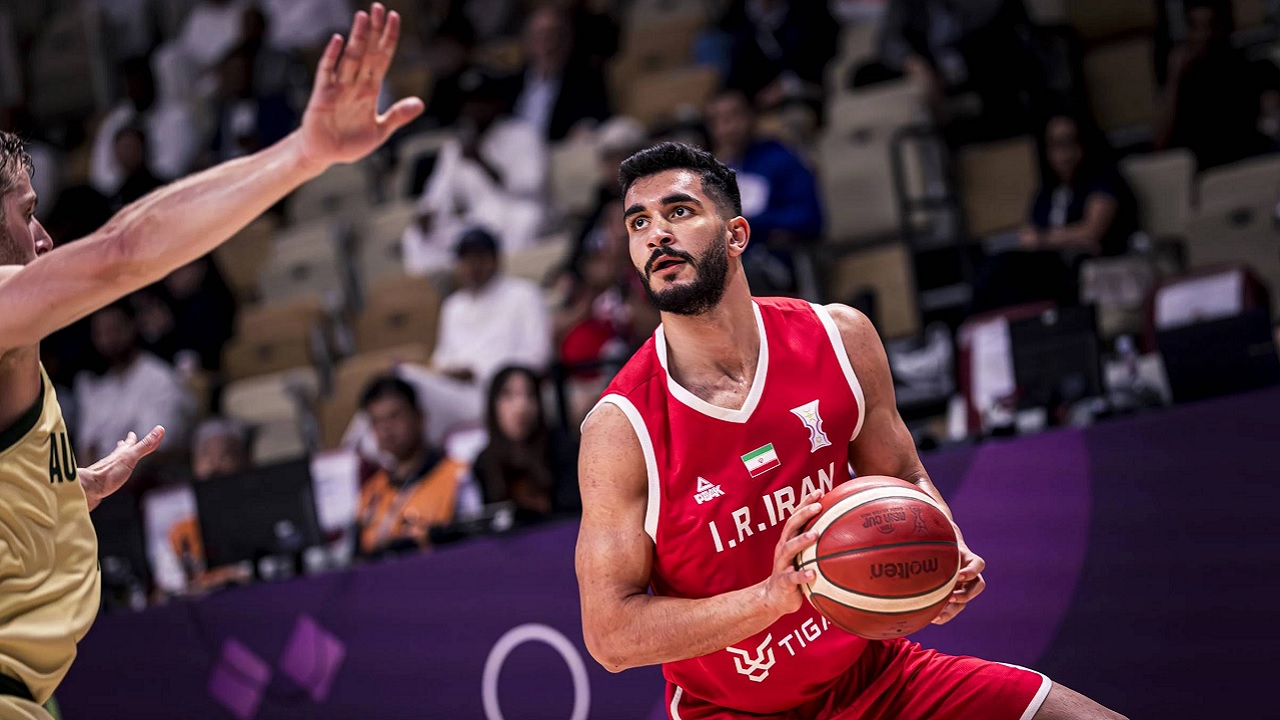 Mohammad Amini Kembali Bela Iran di FIBA World Cup Asian Qualifiers