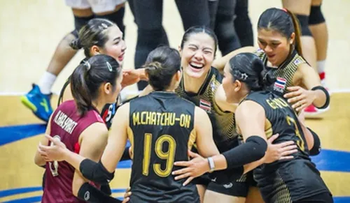 Thailand Dominasi dengan Sempurna, Sapu Bersih Babak Grup AVC Womens Volleyball 2026 - sumber: (blokbojonegoro)