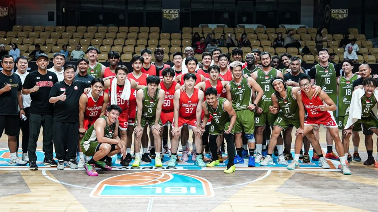 Timnas Basket Indonesia Bawa 12 Pemain Hadapi Ajang FIBA Asia Cup