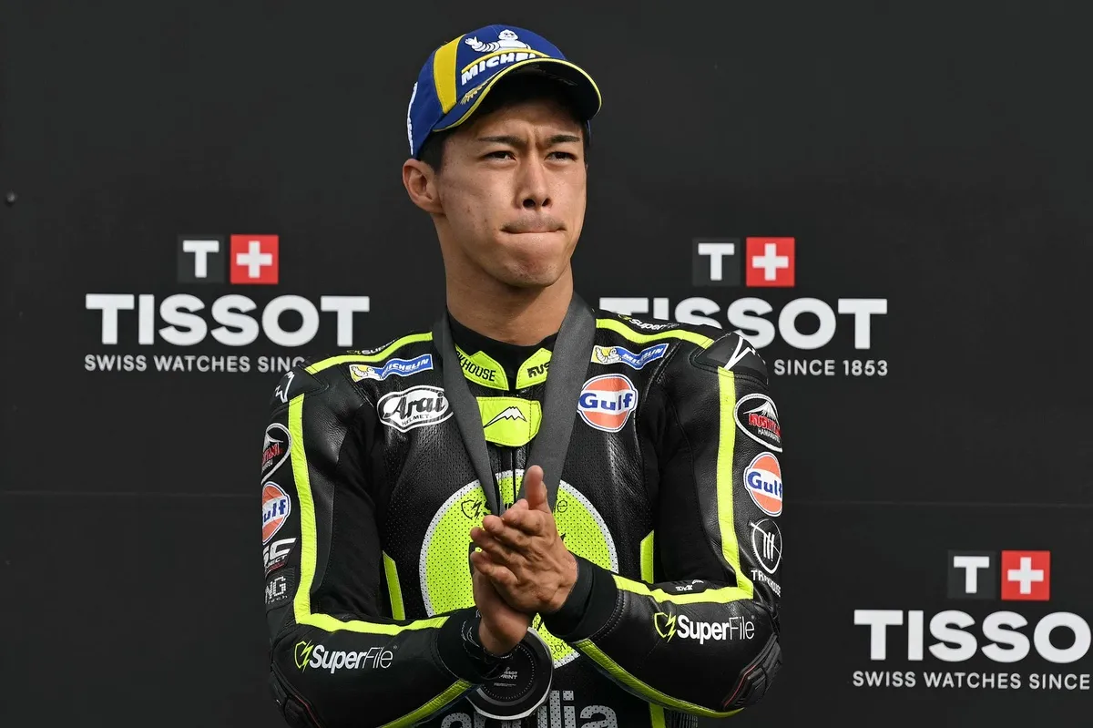 Ai Ogura Absen di GP Aragon Akibat Cedera di Jepang - sumber: (motorsport)