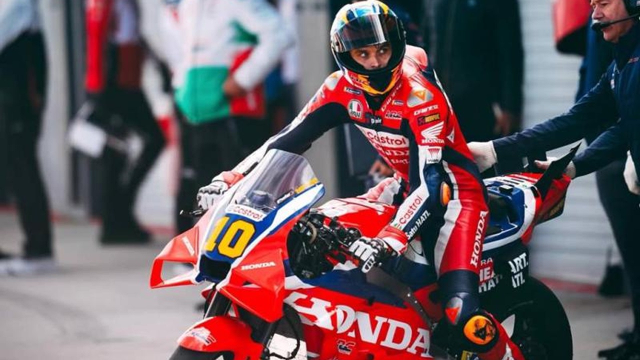 Luca Marini: Honda Masih Bermasalah, Bakal Kesulitan di MotoGP 2027