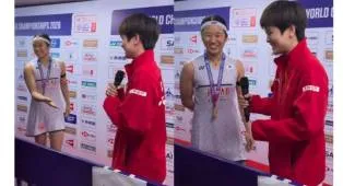 Momen Lucu Wang Zhiyi Wawancarai An Se Young: Bagaimana Cara Mengalahkanmu?