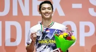 PBSI Ucapkan Selamat Jonatan Christie Naik ke Peringkat 1 Dunia