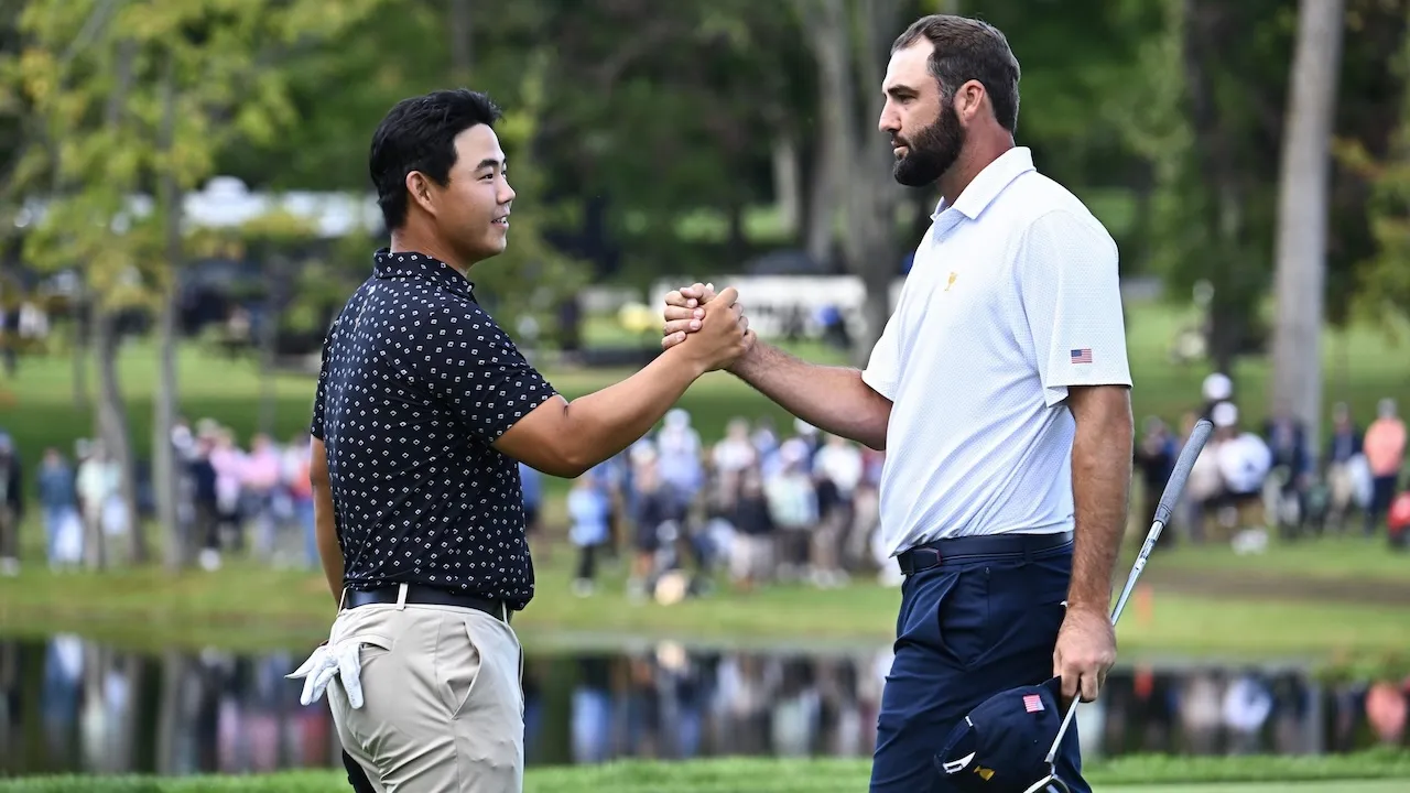Si Woo Kim, Scottie Scheffler