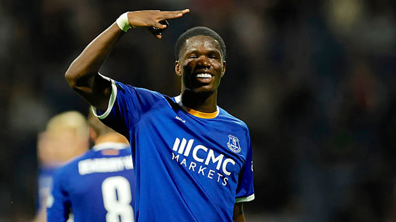 Catat Hat-trick untuk Everton, Thierno Barry Ingin Musim Ini Jadi Miliknya