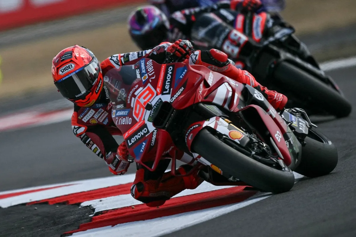 Ducati Berpeluang Lebih Unggul dari Aprilia di GP Aragon - sumber: (motorsport)