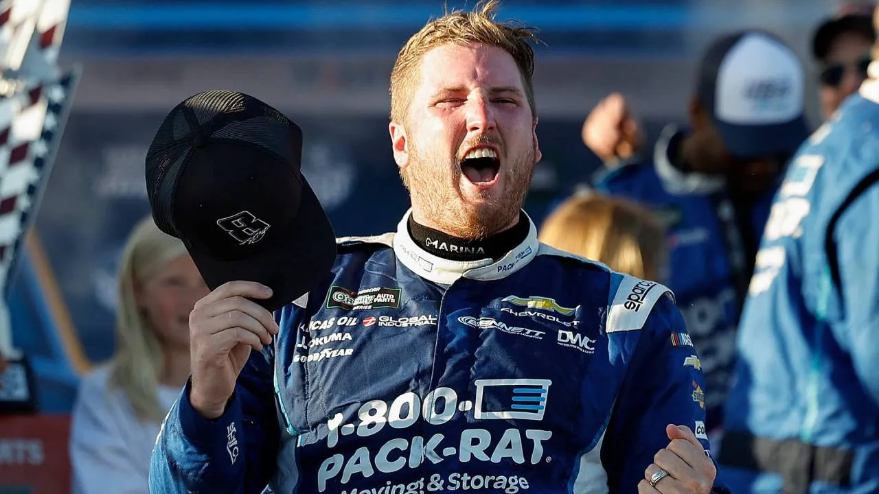 Meski hasilnya di Cup Series belum menonjol, Austin Hill memiliki rekam jejak kuat di NASCAR O'Reilly Auto Parts Series. (Foto: AP)