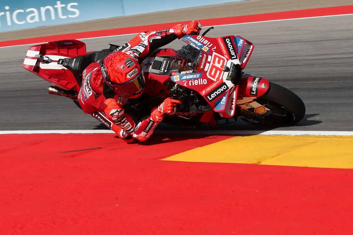 Marquez Diduga Sembunyikan Kecepatan, Kata Bezzecchi - sumber: (motorsport)