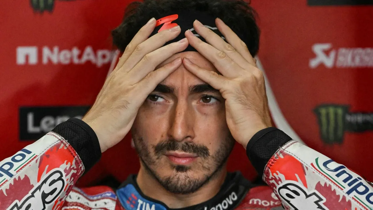 Francesco Bagnaia hanya bisa finis di urutan ke-20 di FP1 Aragon