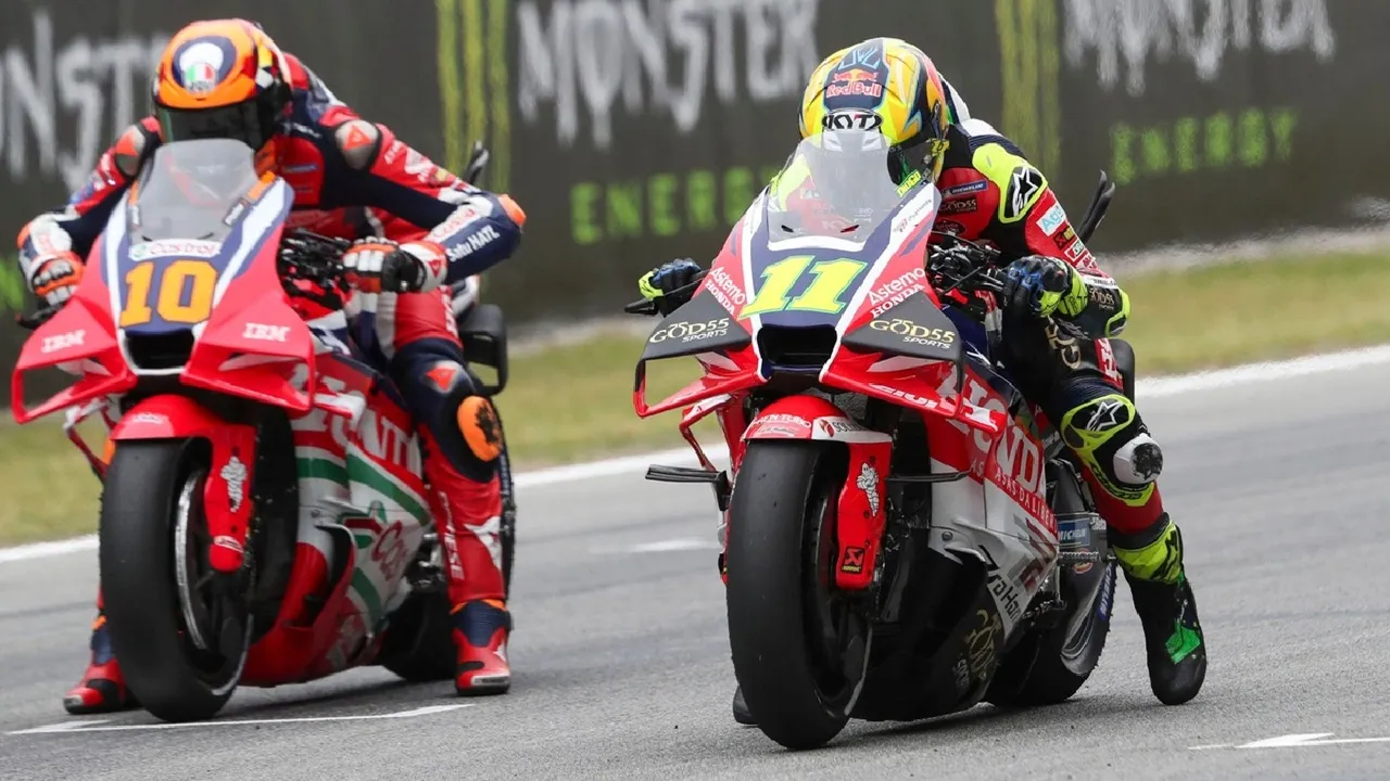 Moreira atau Alonso? Luca Marini Ungkap Pilihan Tepat untuk Honda