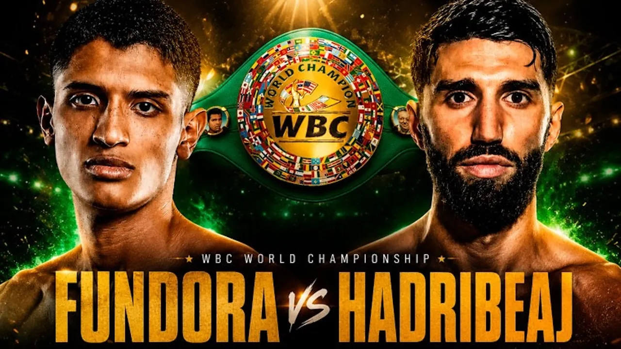 Sebastian Fundora vs Ermal Hadribeaj Resmi Digelar, Gelar WBC Jadi Taruhan