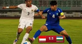 Timnas Indonesia U-17 Masih Tak Terkalahkan Usai Tahan Imbang Uzbekistan