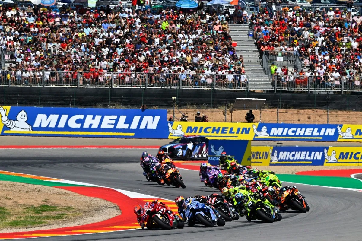 Bezzecchi Ragu Kehilangan Sprint MotoGP Aragon di Awal Balapan - sumber: (motorsport)