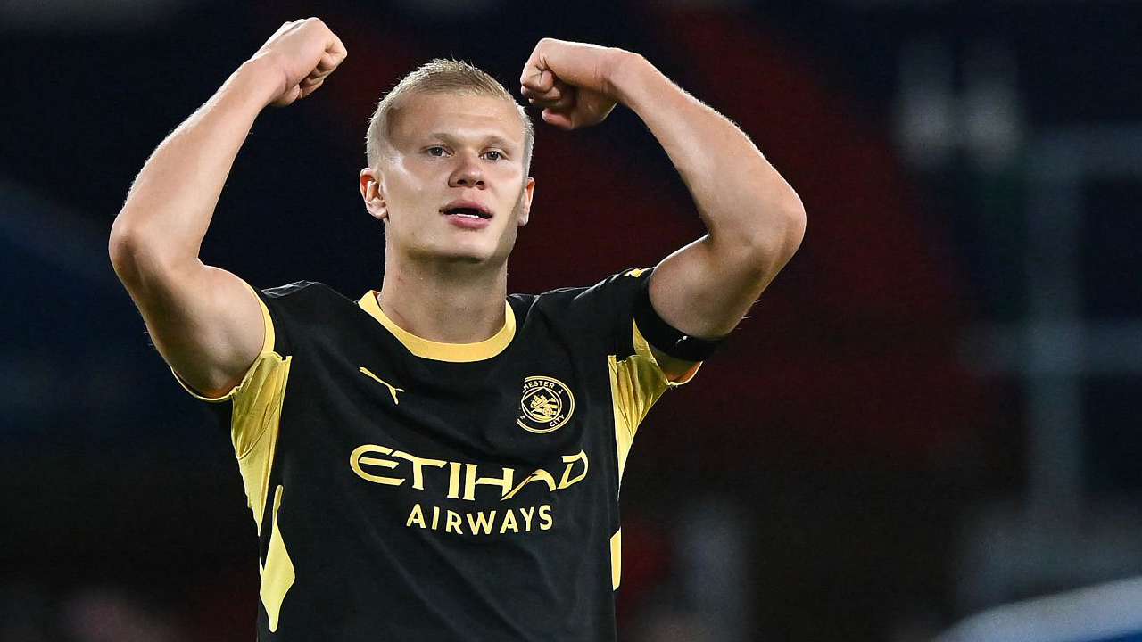 Erling Haaland Buka Rekening Gol, Maresca Puji Ketajaman Sang Striker