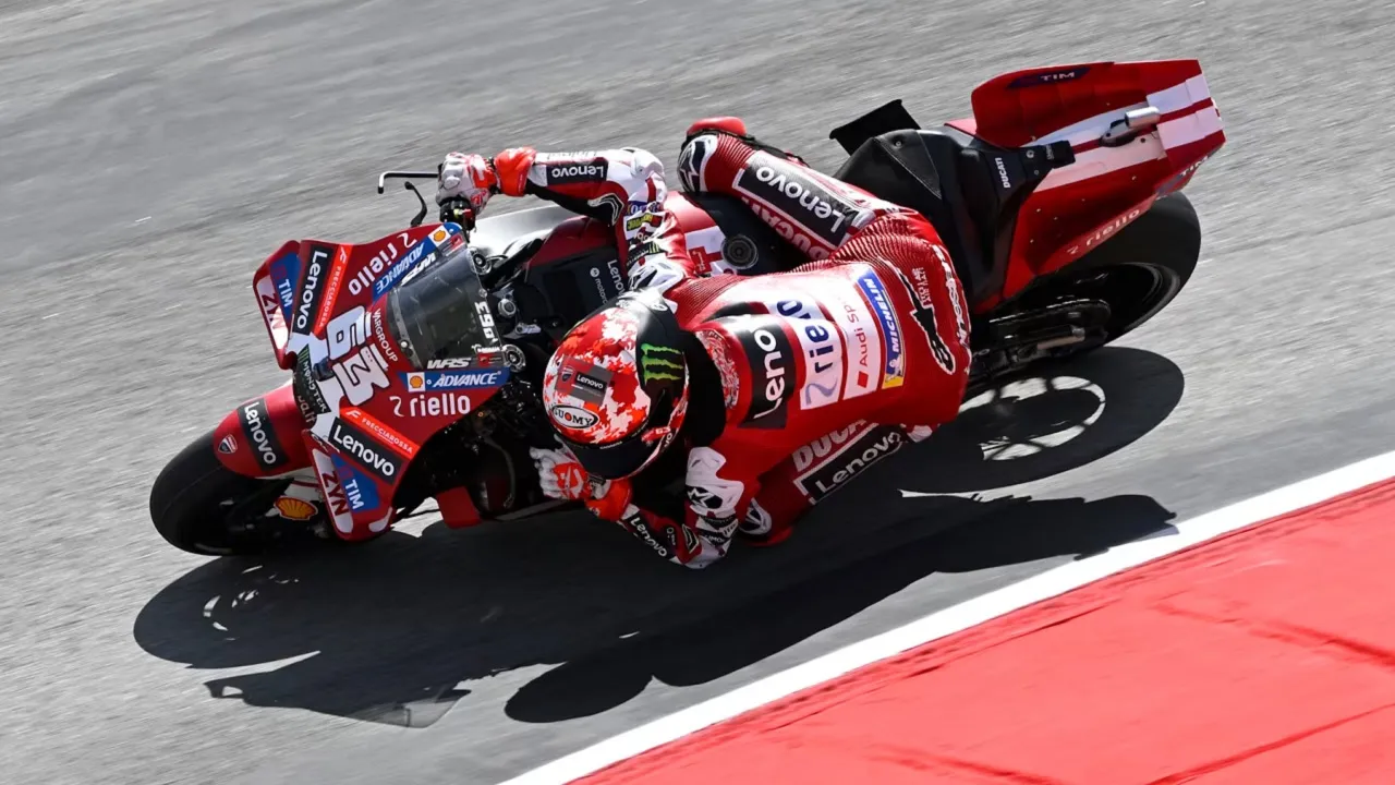 Francesco Bagnaia bingung feelingnya tak nyaman di practice GP Aragon.